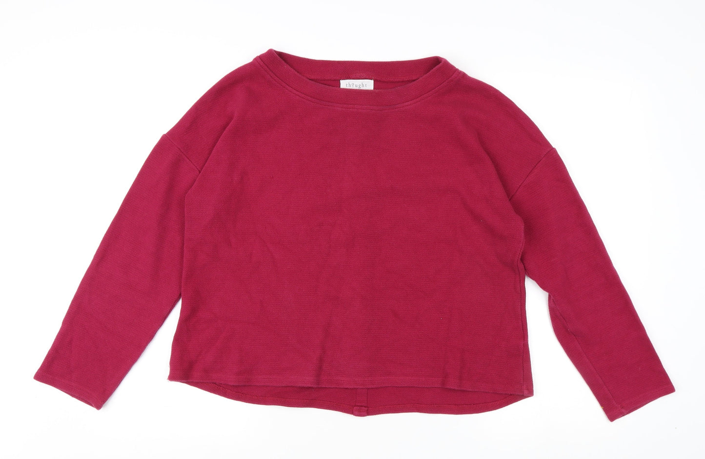 Thought Women's Red Pullover Jumper Size 16