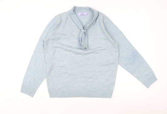 Honor Millburn Women's Blue Knit Jumper M
