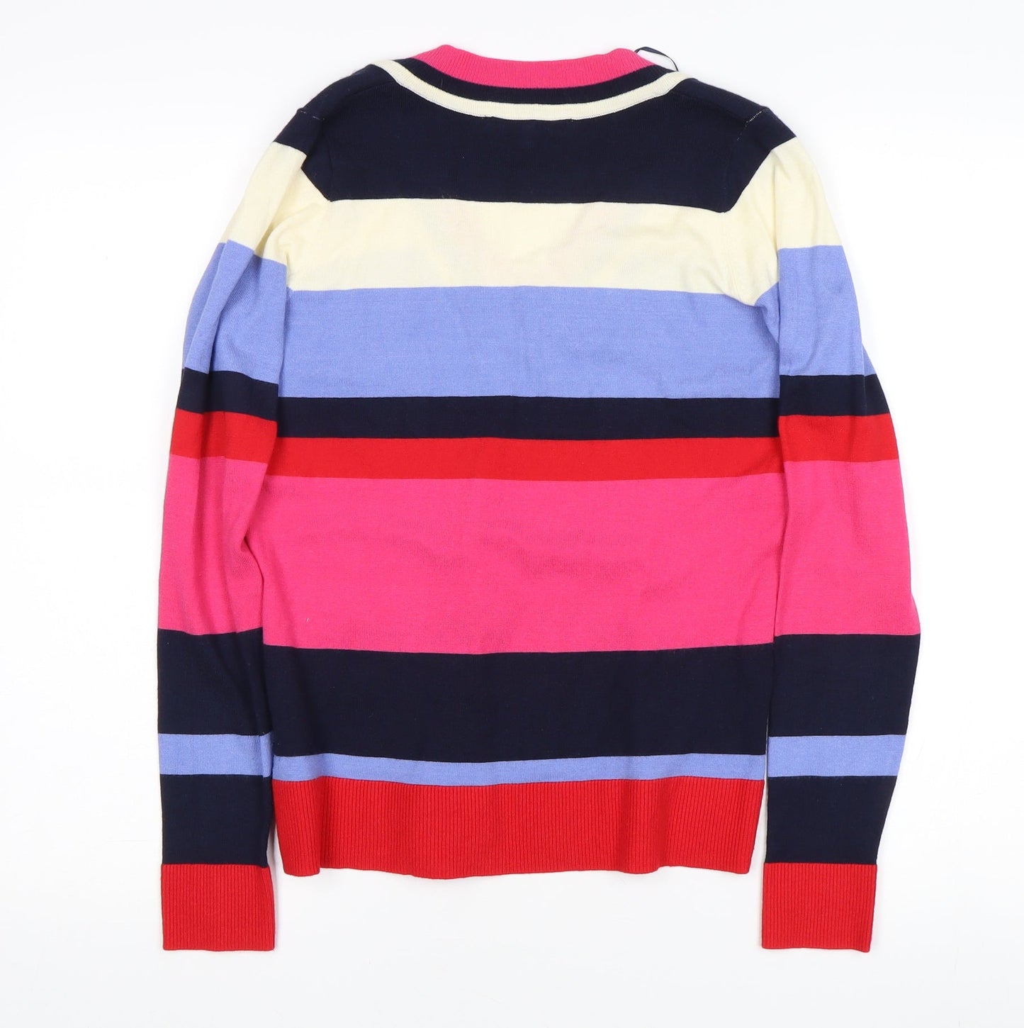 Next Women's Multicoloured Striped Pullover Jumper