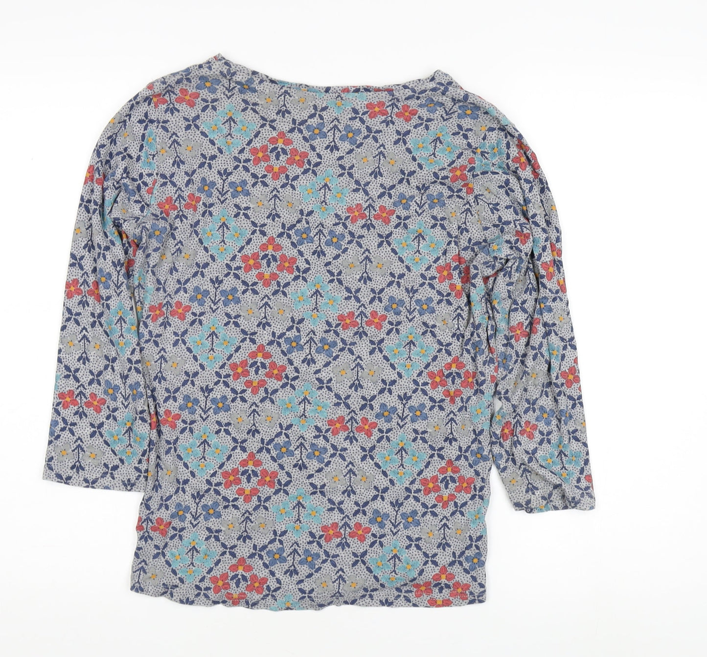 Isle Essentials Women's Floral Multicoloured Blouse M