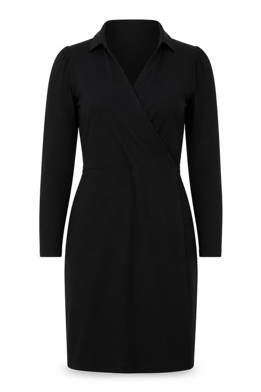 Marks & Spencer Women's Black Long Sleeve Dress Size 8