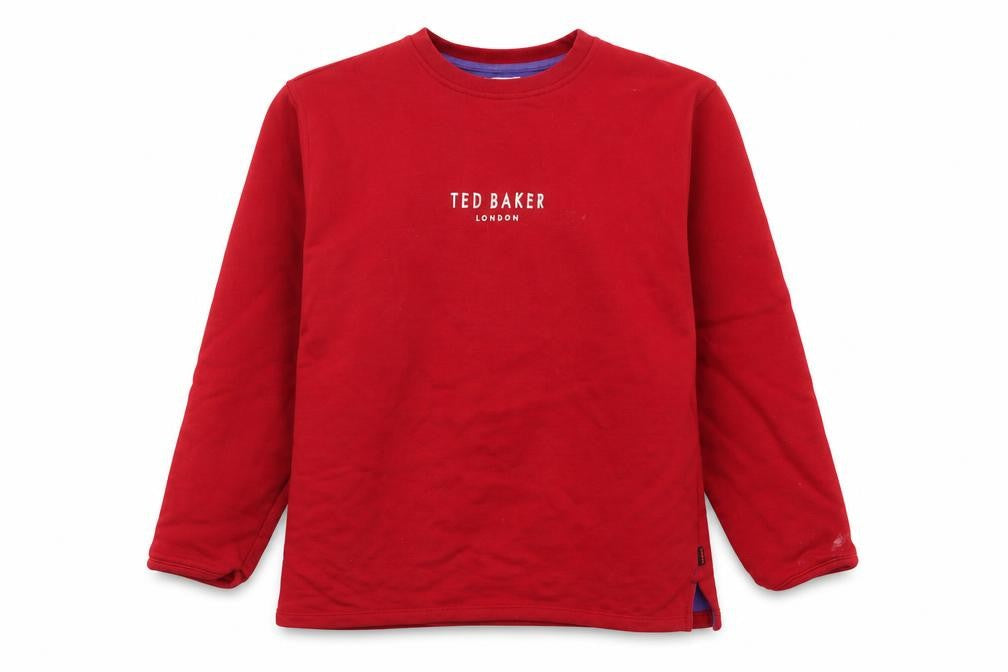 Ted Baker Women's Red Pullover Sweatshirt - Size 2