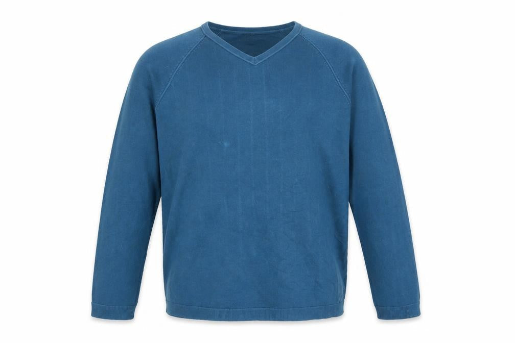 Twisted Soul Men's Blue 2XL Pullover V-Neck Jumper