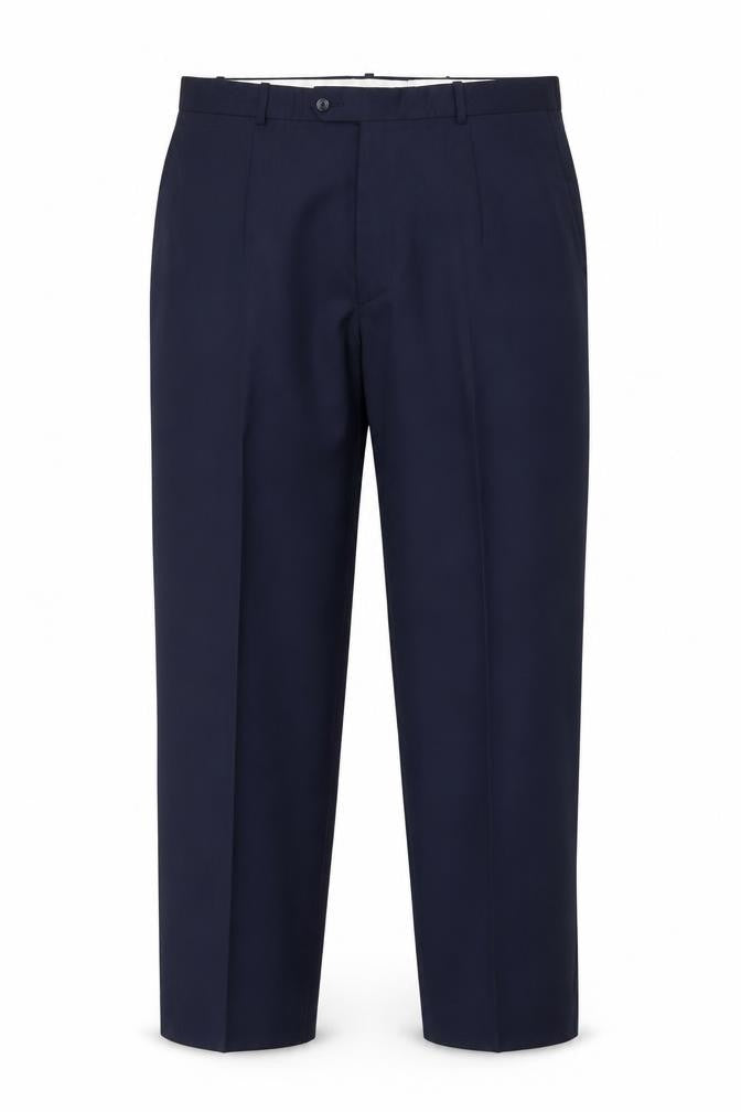 Brook Taverner Men's Blue Wool Dress Pants Size 40