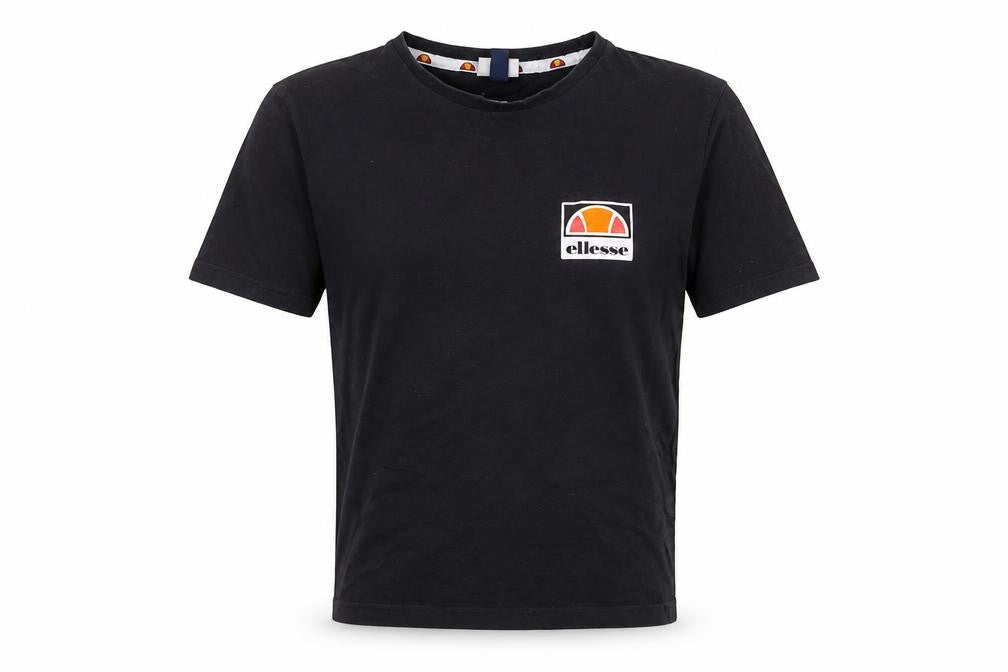 Ellesse Men's Black S T-Shirt with Logo