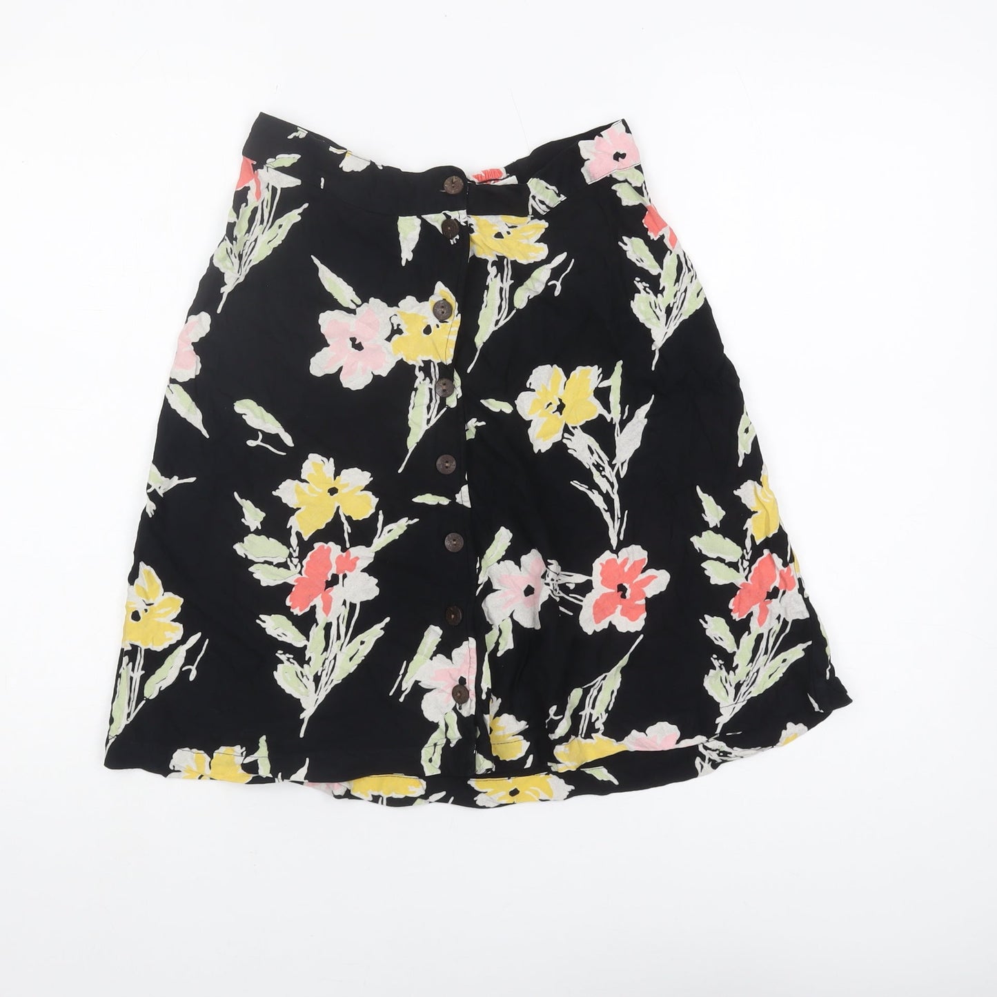 Kimchi Blue Women’s Floral Black Skirt Medium