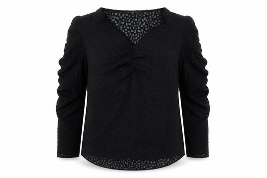 River Island Women's Black Long Sleeve Blouse Size 18