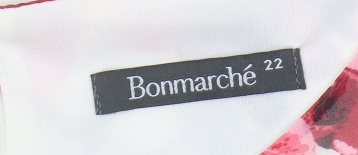 Bonmarché Floral Blouse Women Size 22 Multicoloured