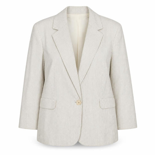 Gap Women's Ivory Blazer UK 16 Regular Lined