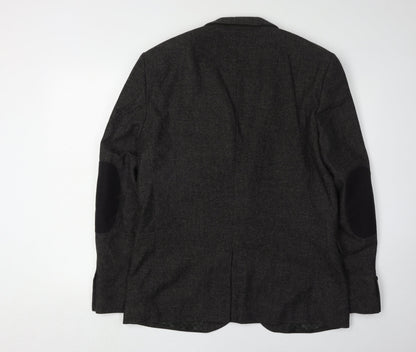 Next Men's Black Blazer Jacket, Size 42, Formal Wear