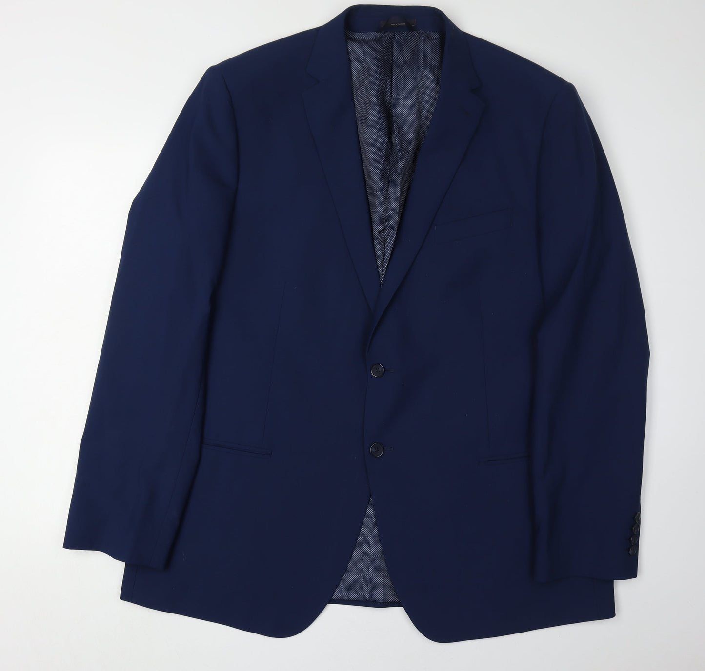 Marks and Spencer Men's Blue Blazer, 46 Long Length