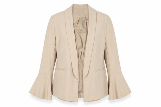 Marks & Spencer Beige Women's Blazer Size 16