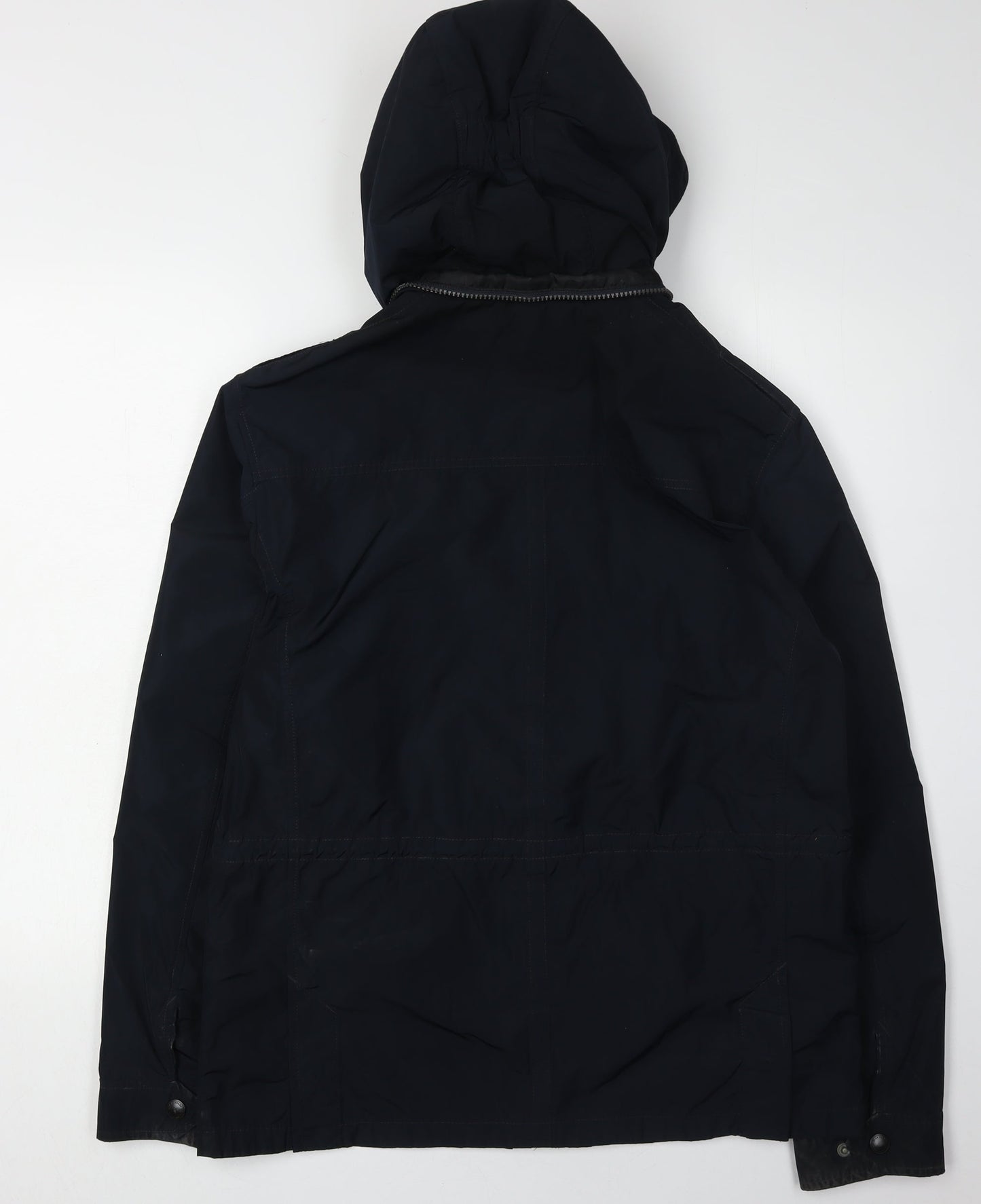 Marks and Spencer Men's Black Hooded Parka Jacket S