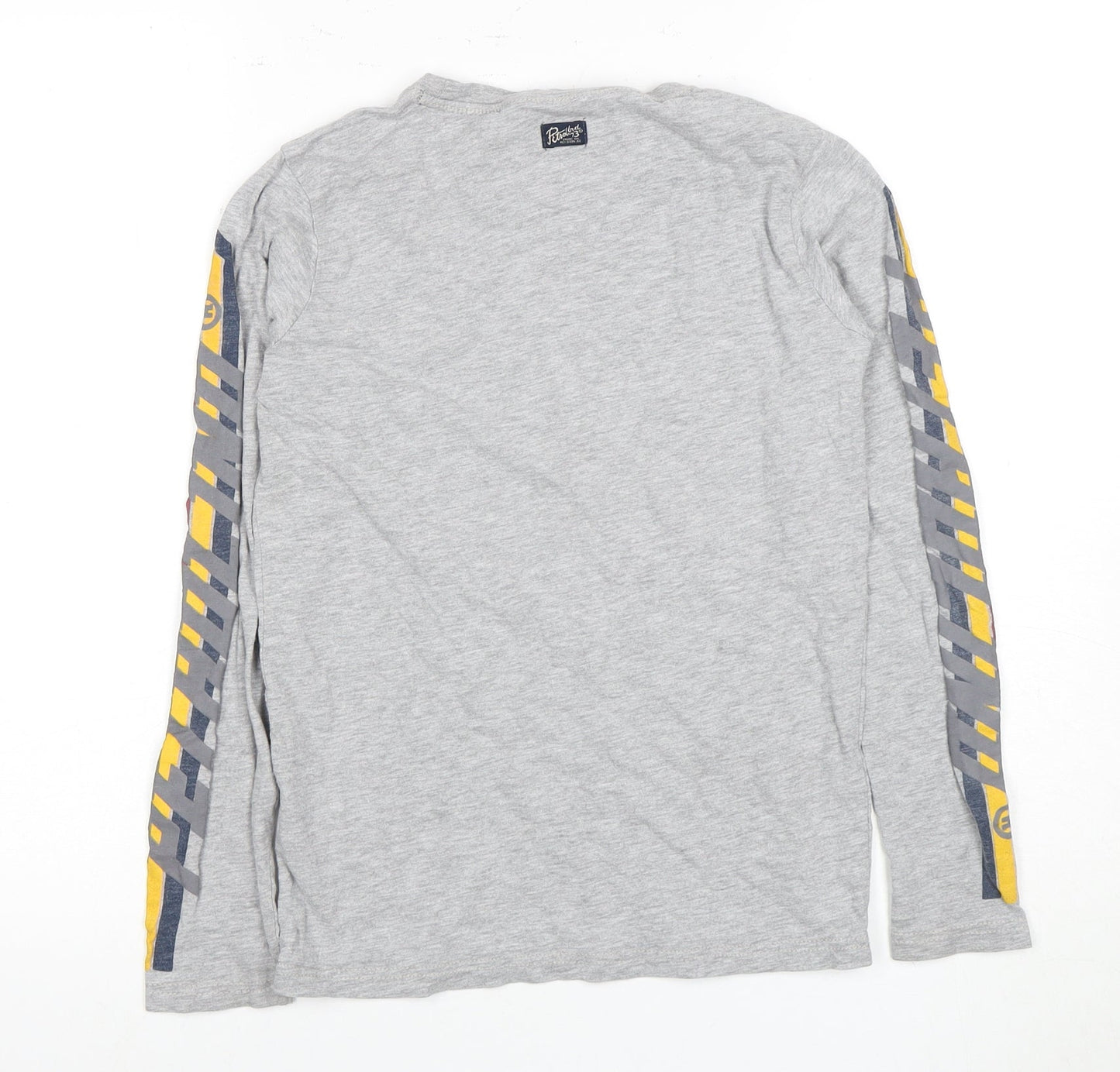 Petrol Industries Boys Grey Long Sleeve T-Shirt 9-10 Years