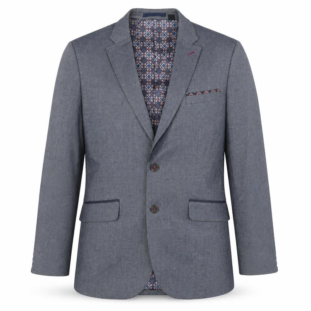 Ted Baker Men's Grey Blazer Size 3 Regular Fit Jacket
