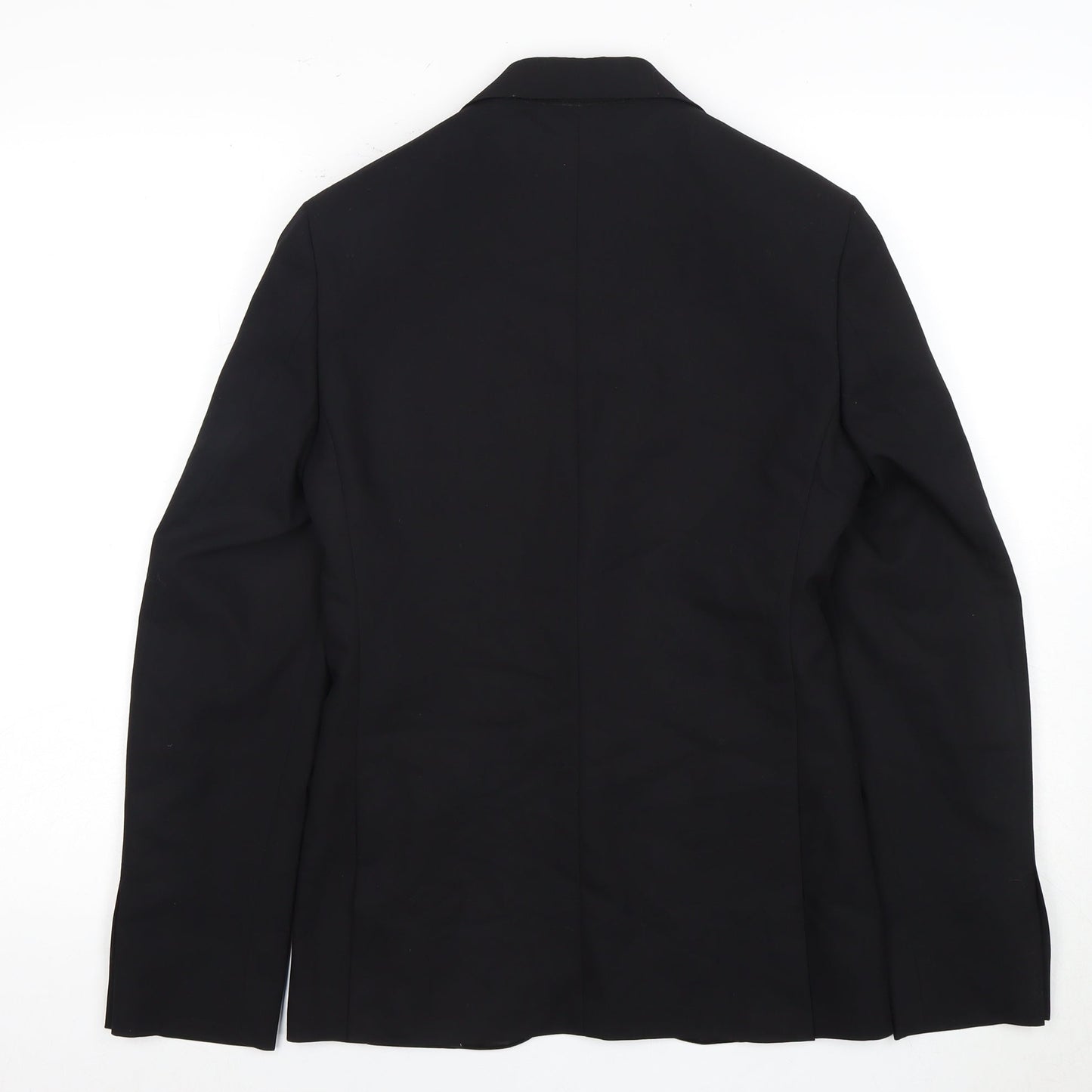 Moss London Men's Black Tuxedo Blazer Size 32 Regular Fit