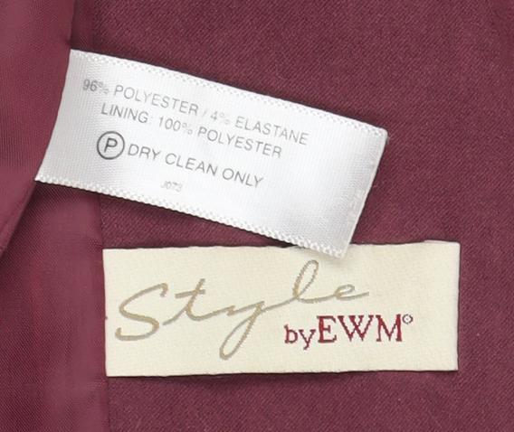 Style by EWM Women’s Purple Blazer Size 16