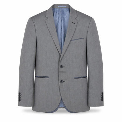 ONESIX5IVE5IVE Men's Grey Slim Fit Blazer 38S Jacket