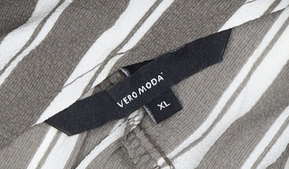 Vero Moda Women's Striped Shirt Dress XL