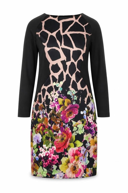 James Lakeland Women’s Multicoloured Shift Dress Size 12
