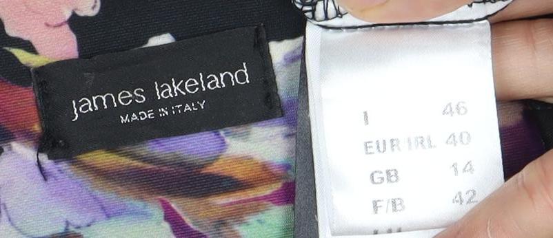 James Lakeland Women’s Multicoloured Shift Dress Size 12