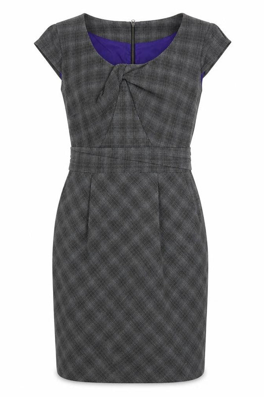 Poem by Oliver Bonas Grey Sheath Dress, Size 10