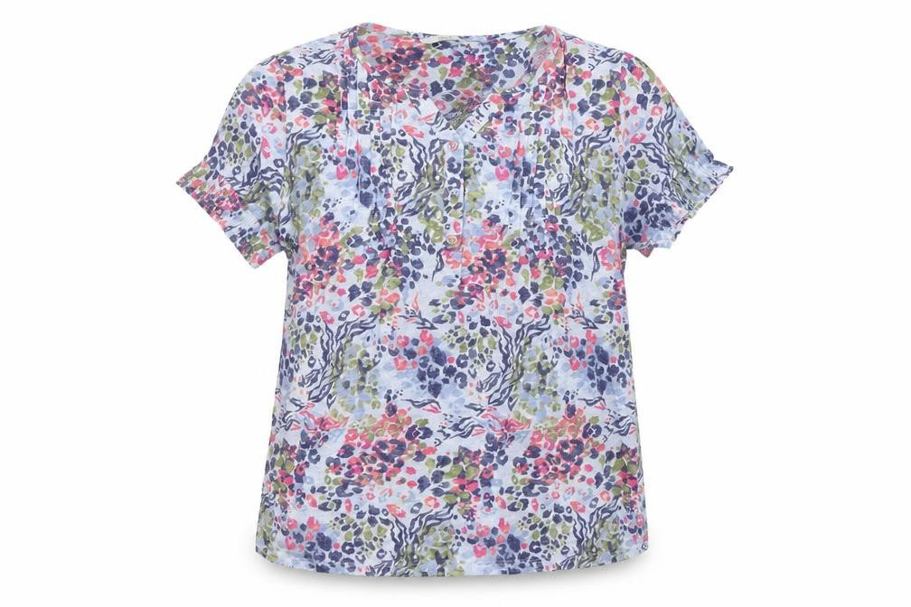 Isle Women's Multicoloured Floral T-Shirt Size 10