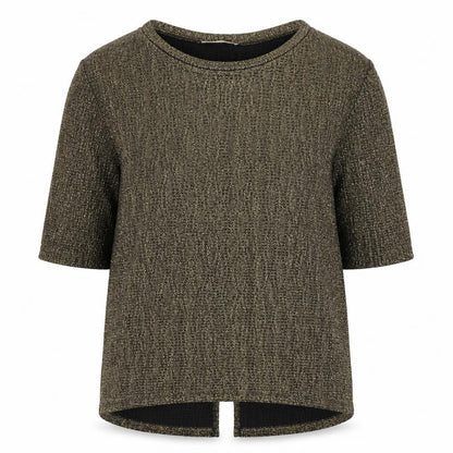 Oasis Women's Black 3/4 Sleeve Top XS, Polyester