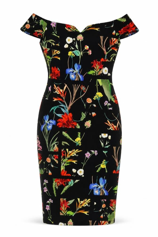 Next Women's Multicoloured Bodycon Dress Size 10