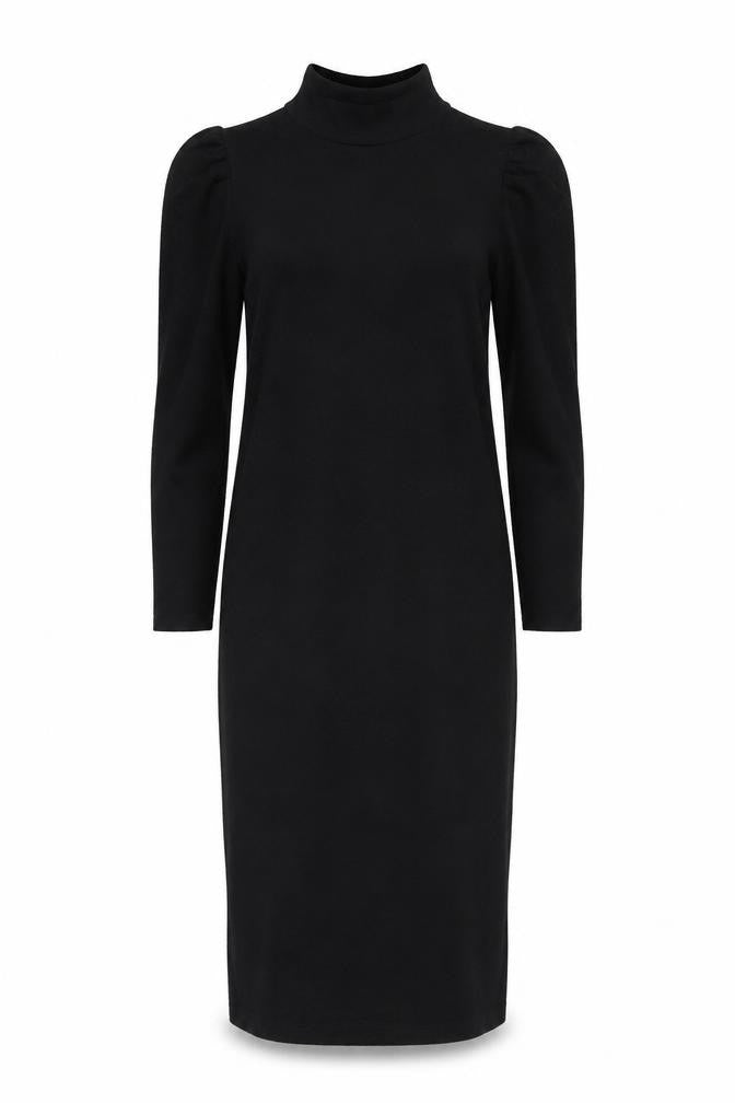 Oasis Women's Black Sheath Midi Dress, Size S