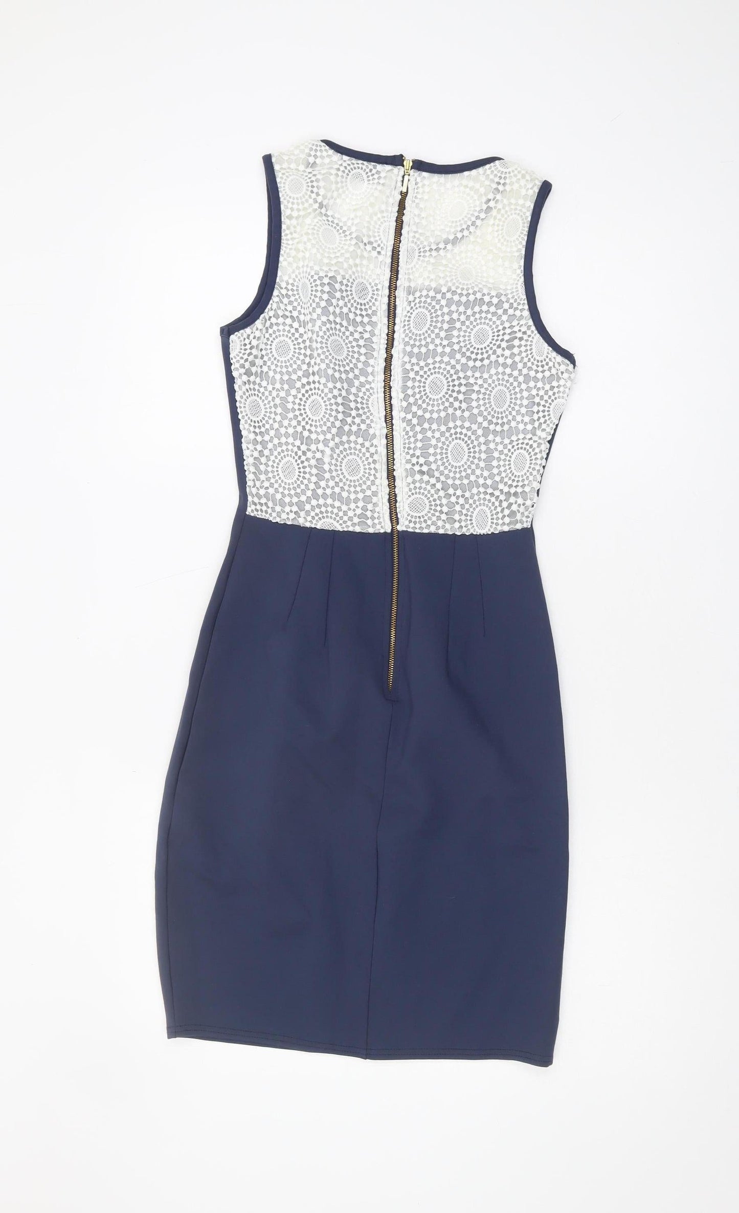 Closet Women's Blue Sheath Dress Size 10