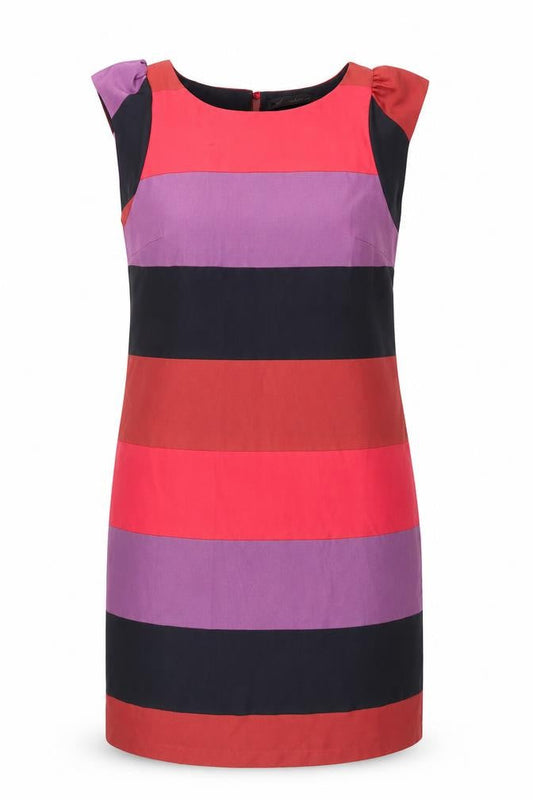 Next Women's Multicoloured Shift Dress Size 10