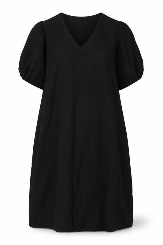 Et Vous Women's Black V-Neck Dress Size 18
