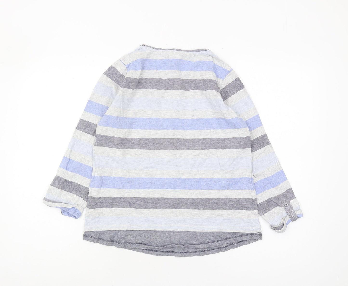 ISLE Essentials Women's Striped Long Sleeve Top, S, Multicoloured
