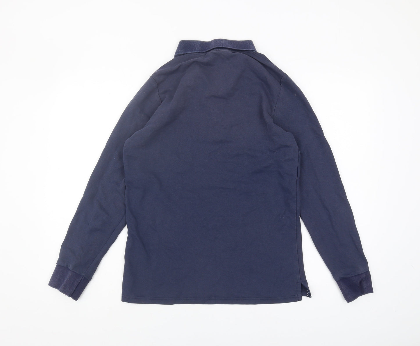 Heritage Black Label Men's Blue M Long Sleeve Polo
