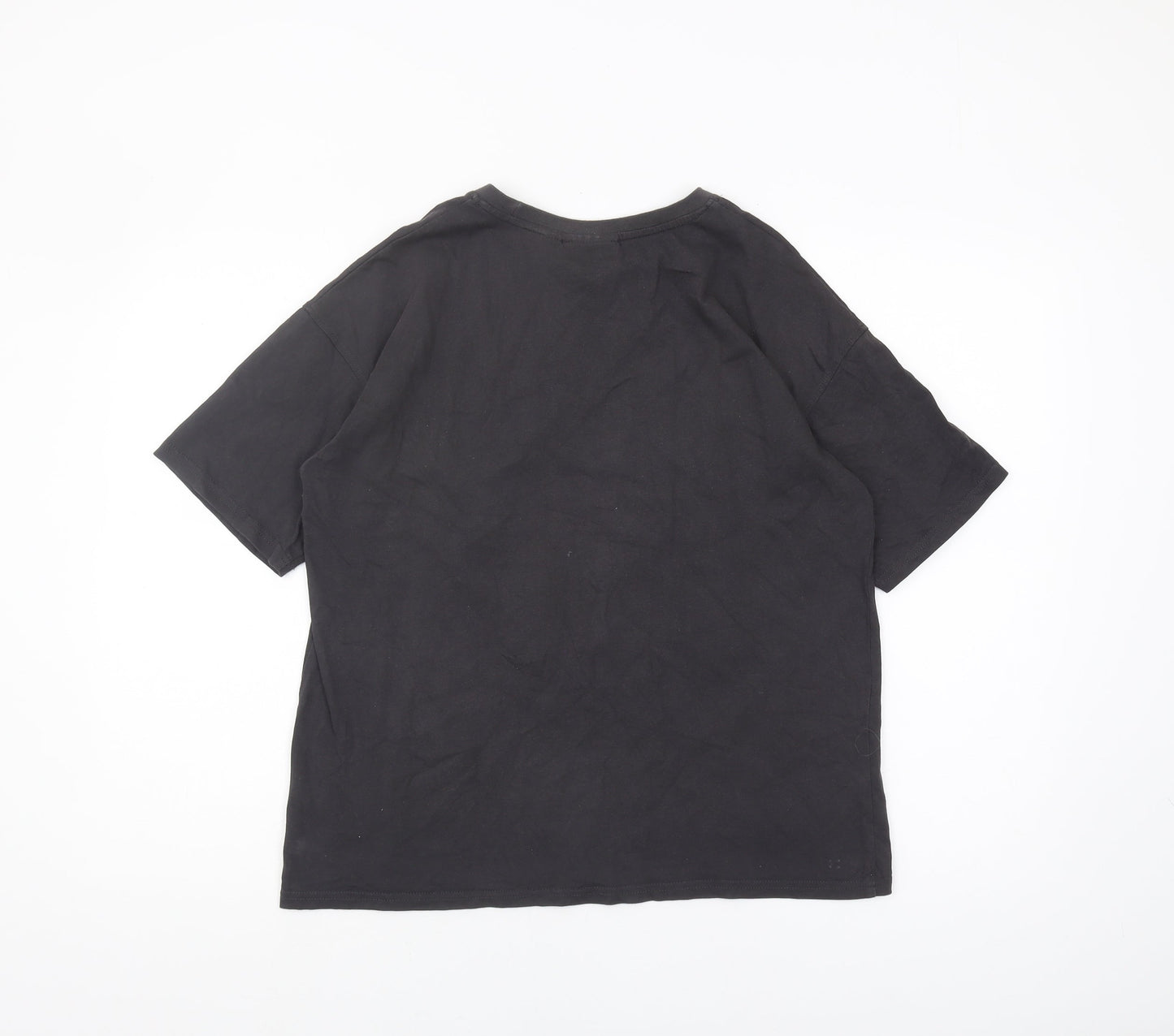 NBA Unisex Black XS Bulls Graphic T-Shirt, Relaxed Fit