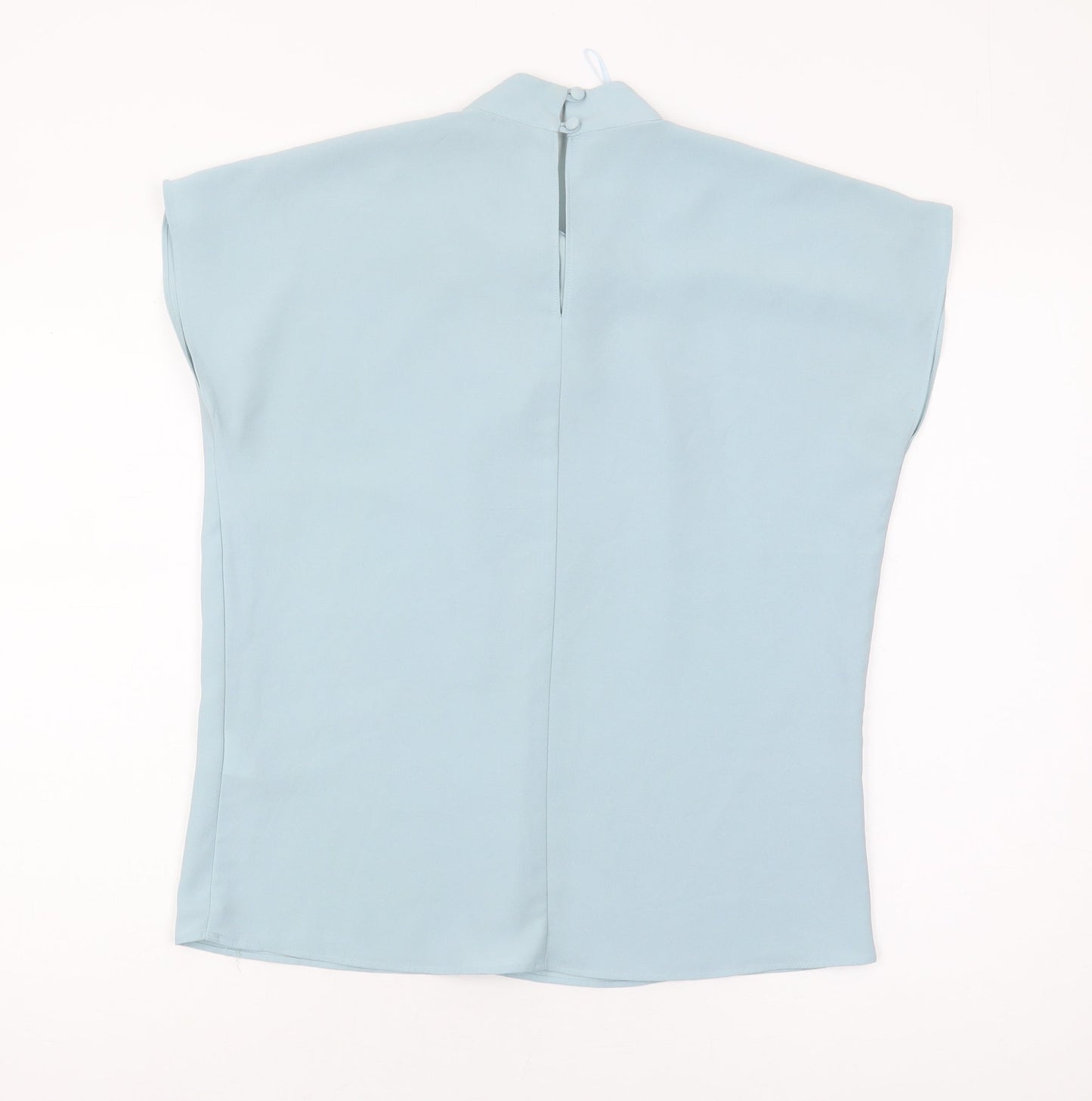 Principles Women's Blue High Neck Blouse Size 10