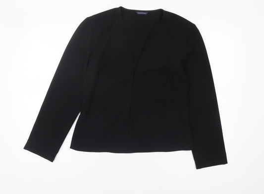 Debenhams Women's Black V-Neck Long Sleeve Top