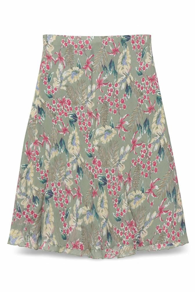 Isle Collection Women's Floral A-Line Skirt 20