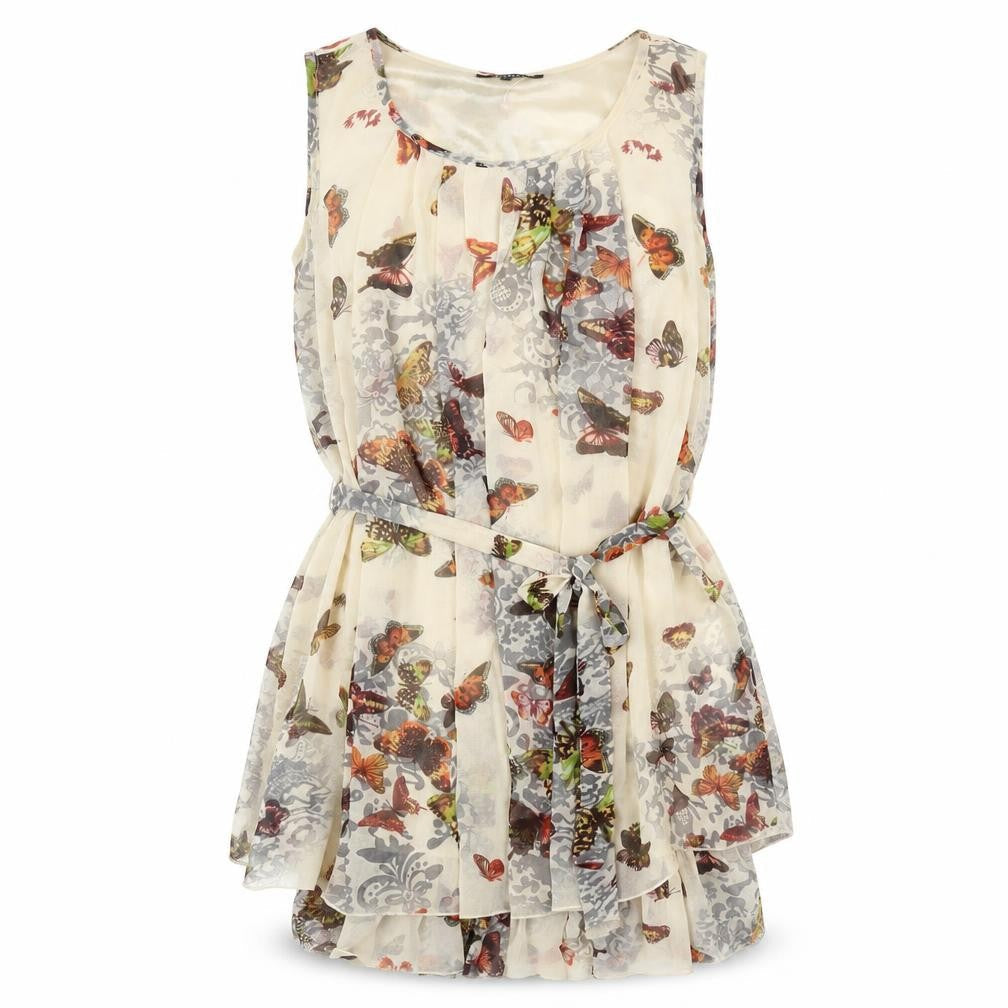 Izabel Women's Multicoloured Butterfly Blouse Size 8