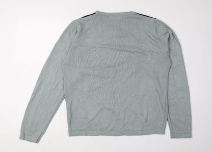 Back view of Wilson & Glendale Grey jumper, Medium