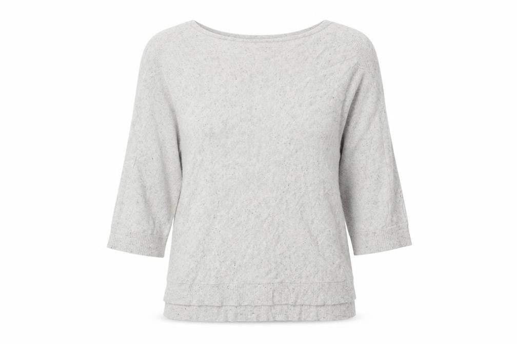 Monsoon Women's Grey Knit Pullover Jumper Size S