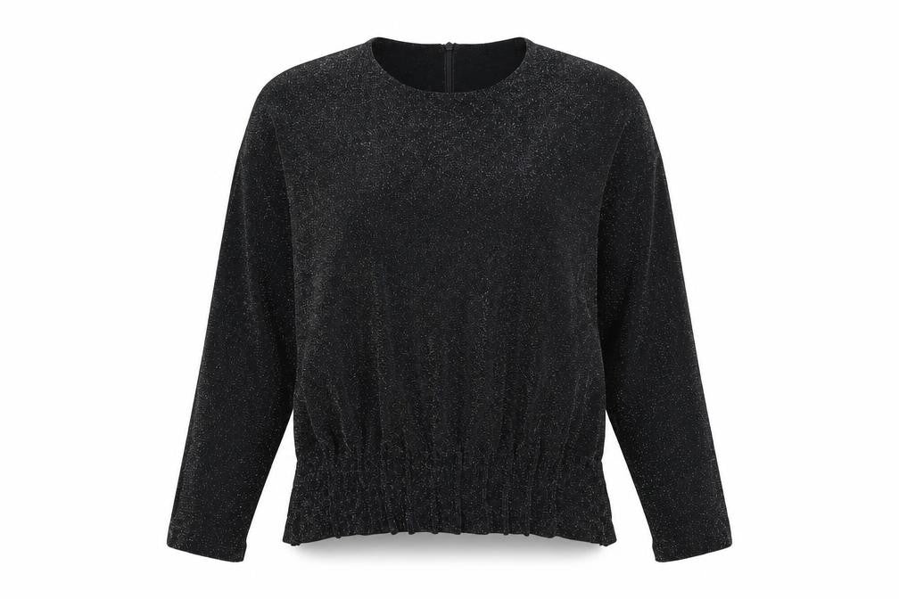 Mara Margo Women's Black Long Sleeve Top