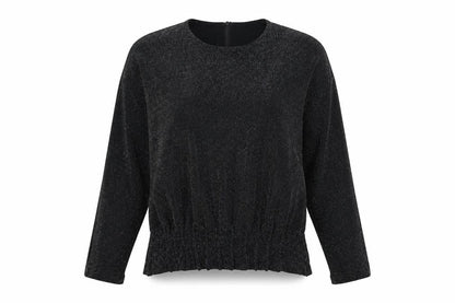 Mara Margo Women's Black Long Sleeve Top
