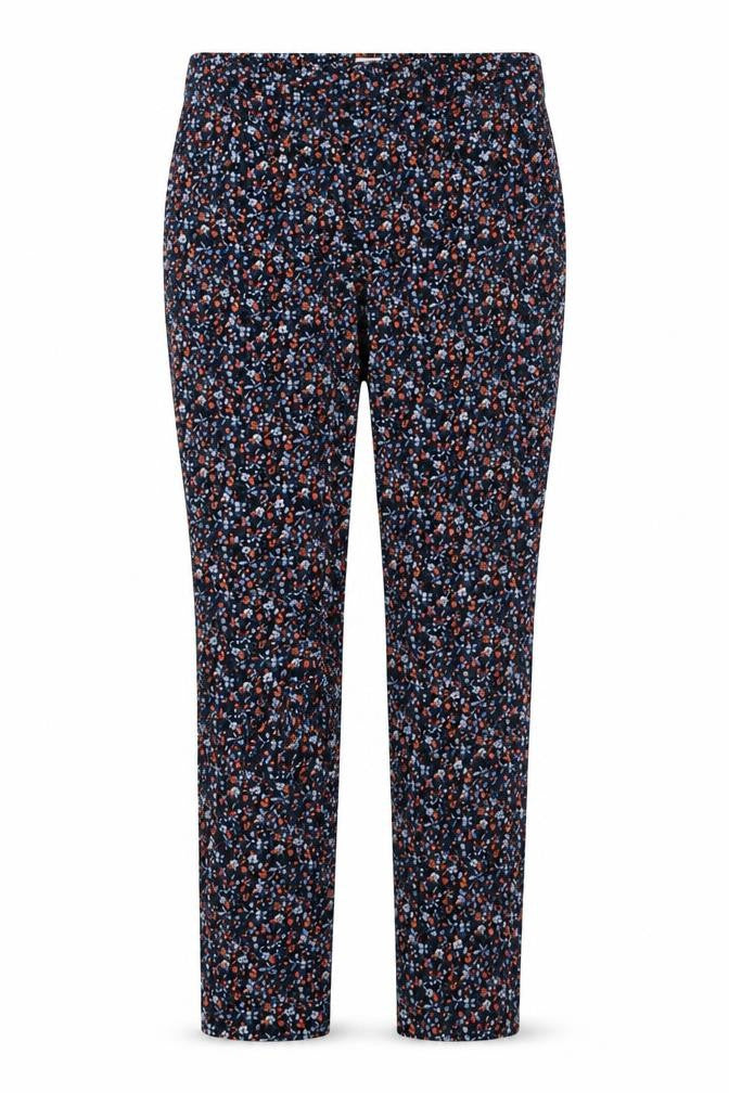 Gap Women's Multicoloured Floral Slim Trousers Size 6