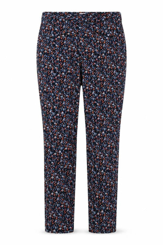 Gap Women's Multicoloured Floral Slim Trousers Size 6