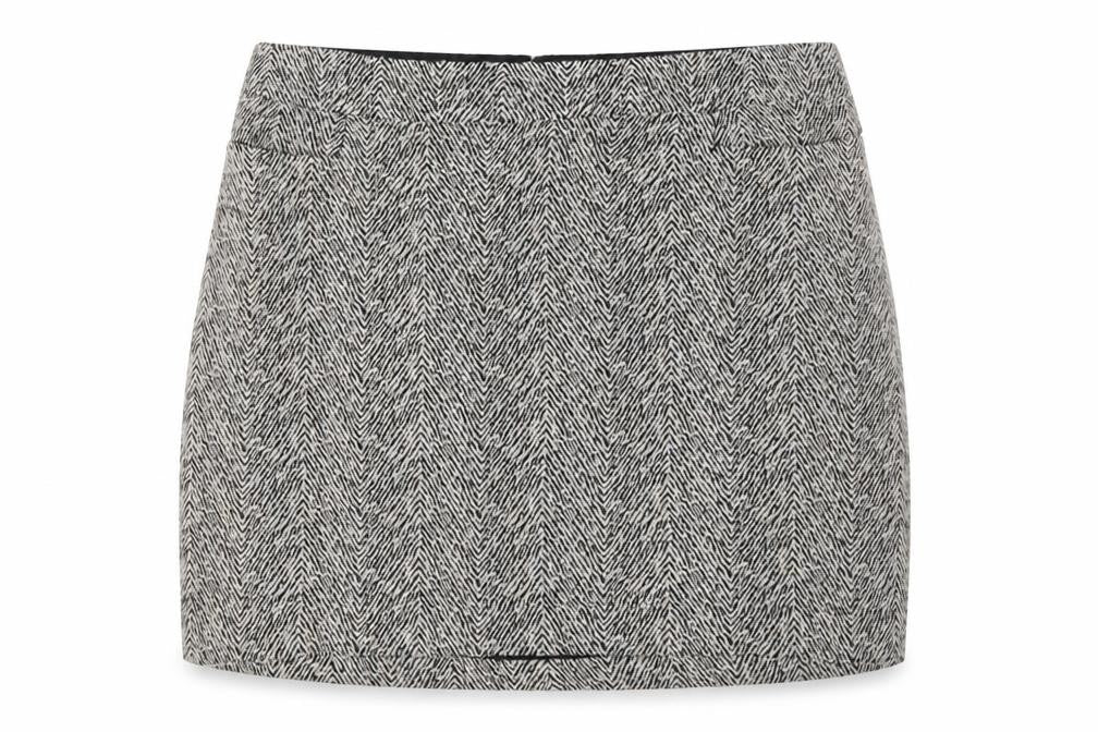 Next Women's Grey Pencil Skirt, Size 16, Herringbone