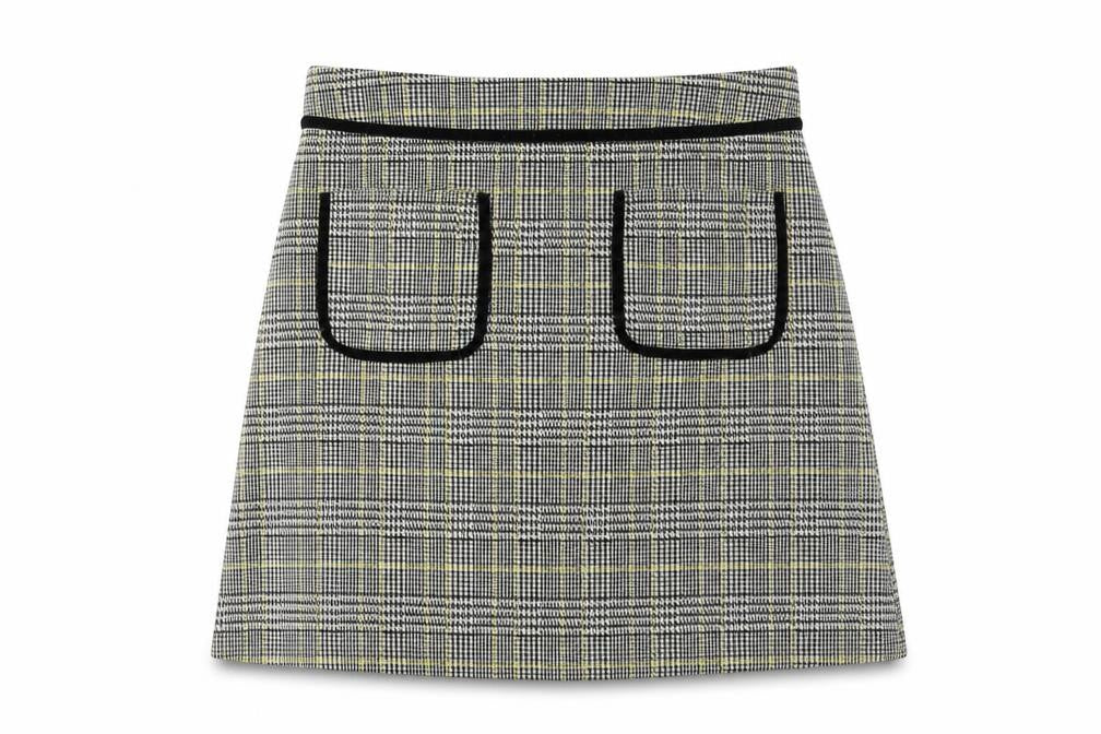 Dorothy Perkins Women's Check Pencil Skirt Size 12