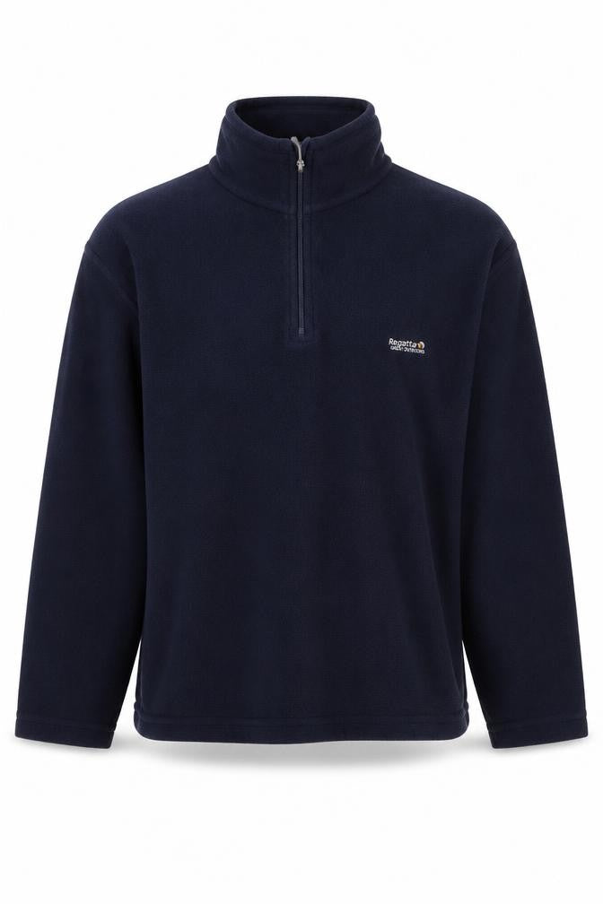 Regatta Men's Black Fleece 1/2 Zip Jumper, S