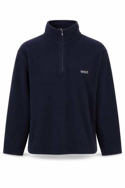 Regatta Men's Black Fleece 1/2 Zip Jumper, S